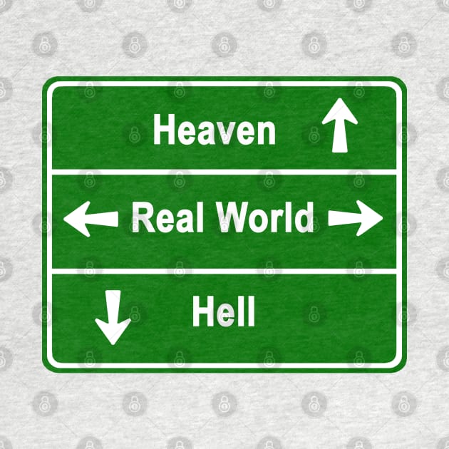 HEAVEN,REAL WORLD & HELL by NewSignCreation